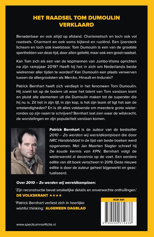 Achterkant van Tom Dumoulin