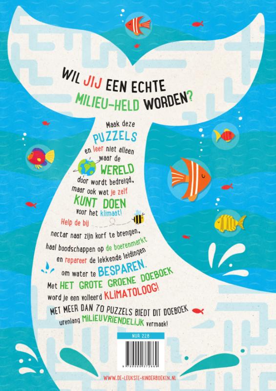 Achterkant van Het grote groene doeboek