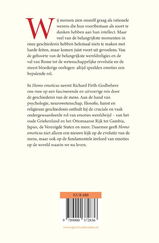 Achterkant van Homo emoticus