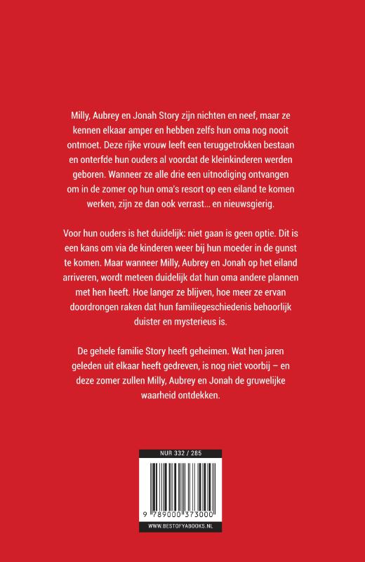 Achterkant van Familie liegt nooit