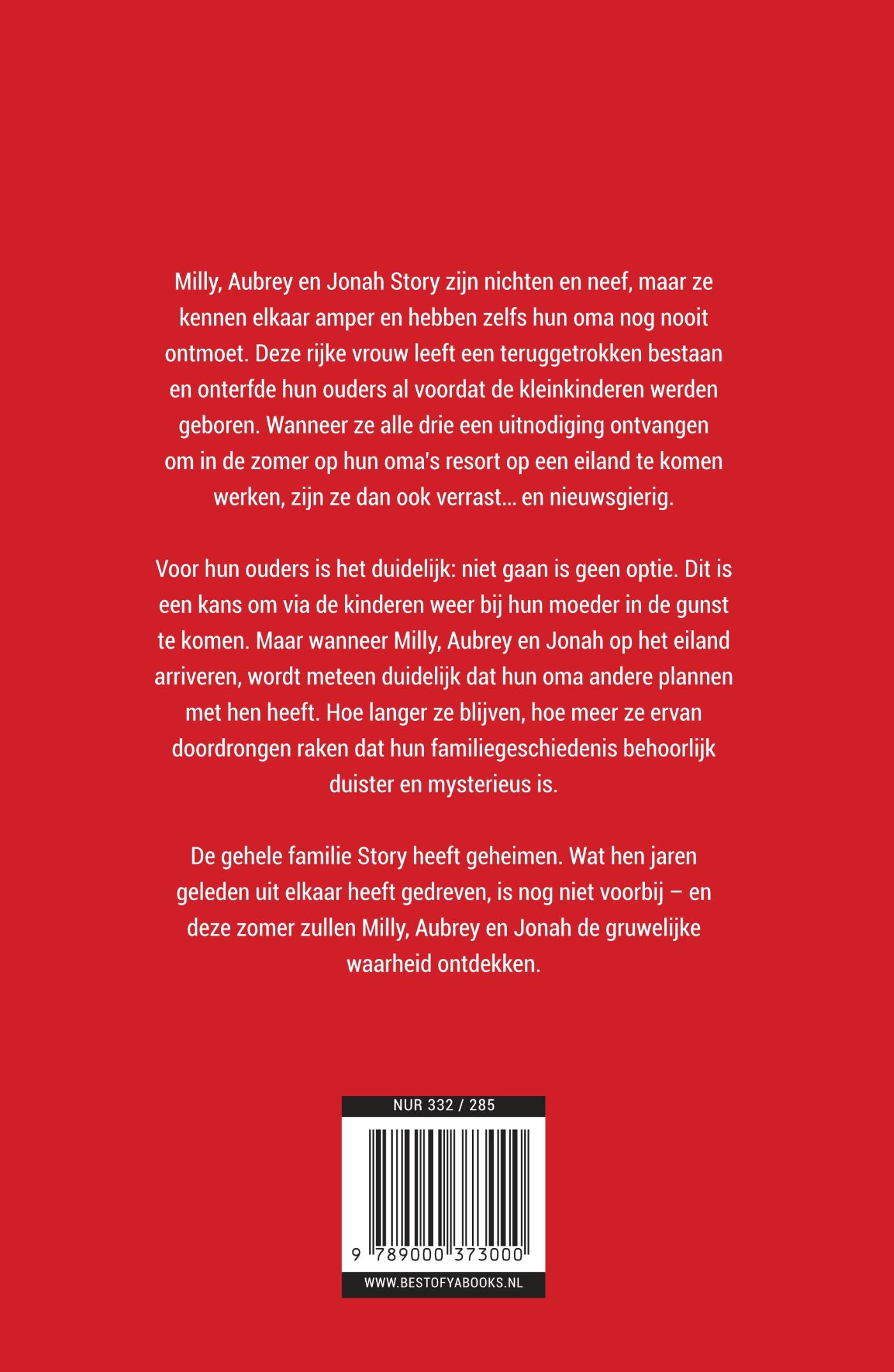 Achterkant van Familie liegt nooit