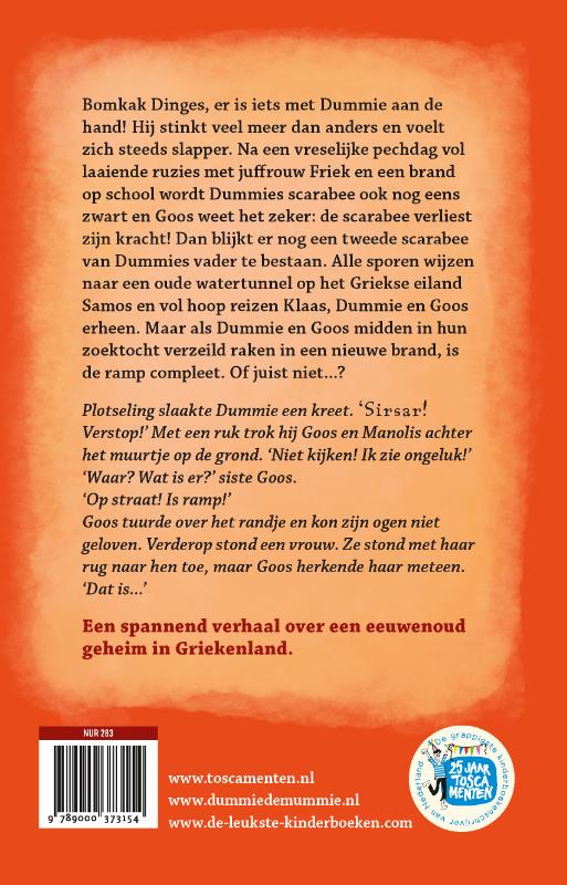 Achterkant van Het geheim uit de tunnel van Ptoeh