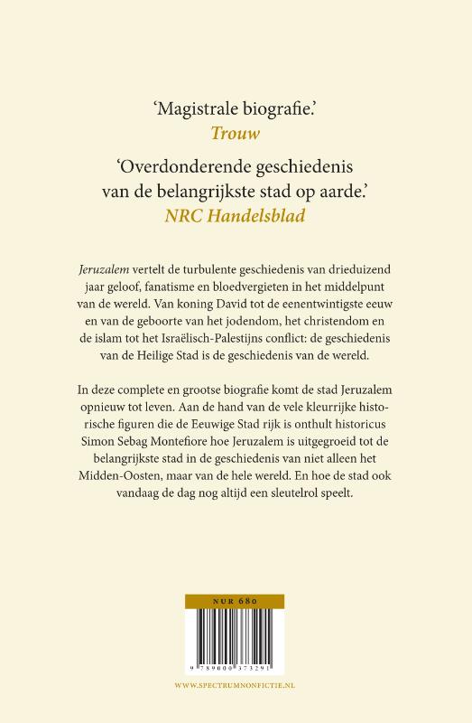 Achterkant van Jeruzalem