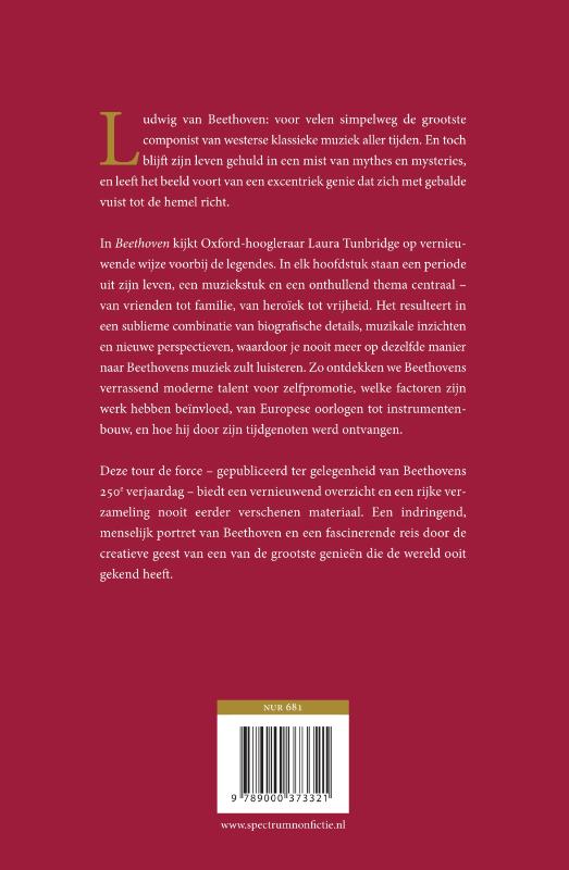Achterkant van Beethoven