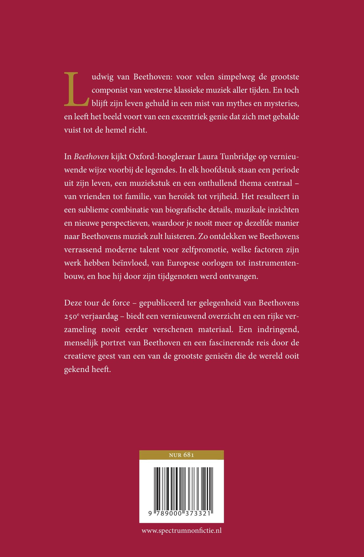 Achterkant van Beethoven