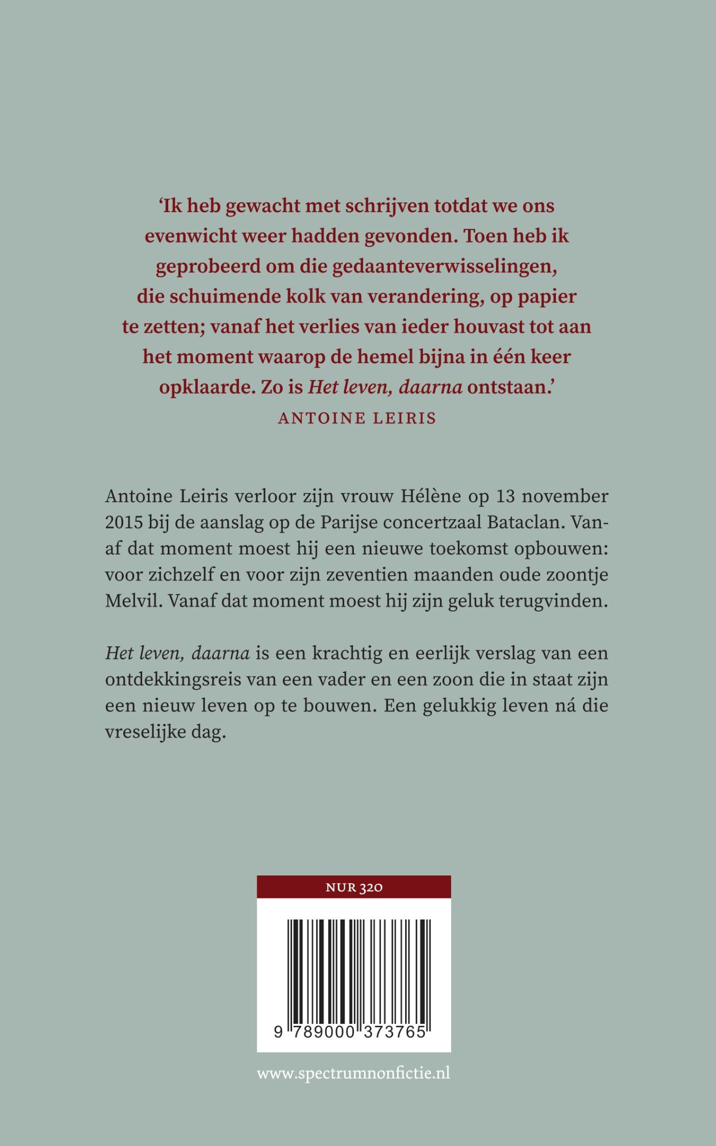 Achterkant van Het leven, daarna