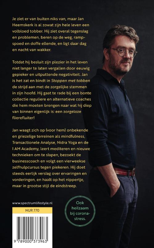 Achterkant van Stoppen met tobben