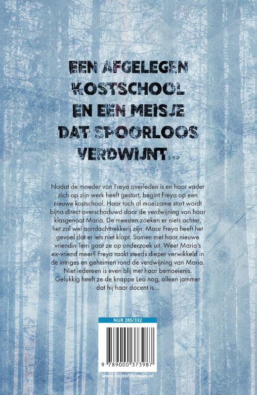 Achterkant van Onvindbaar