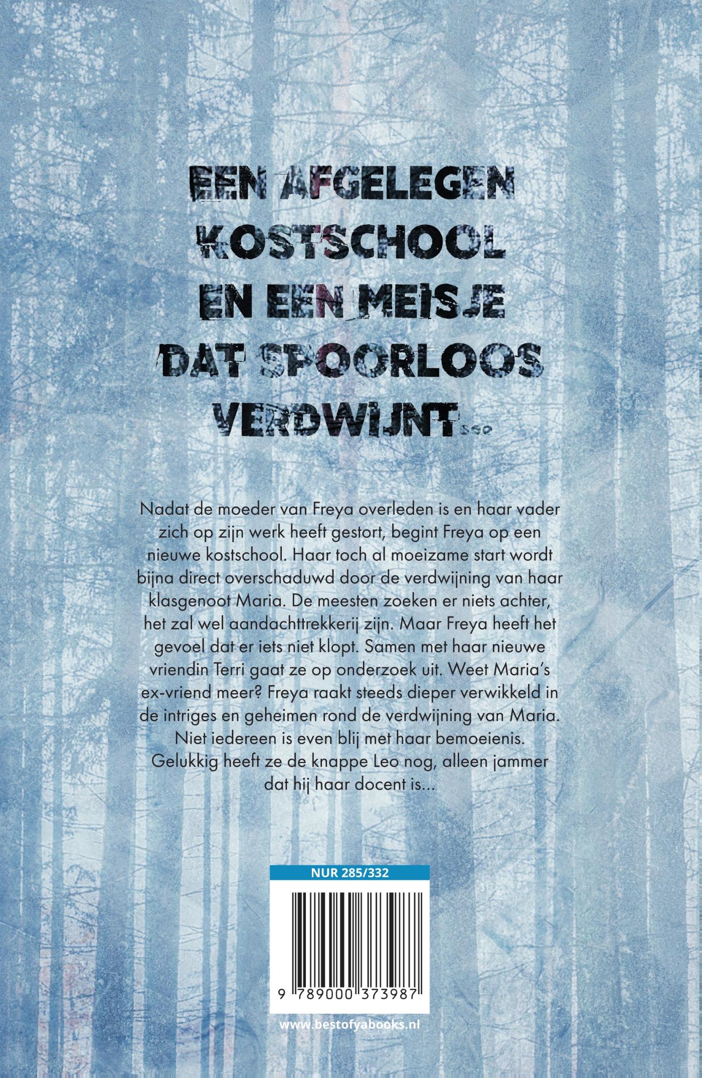 Achterkant van Onvindbaar