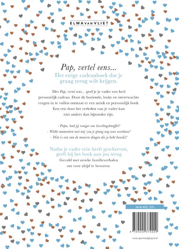 Achterkant van Pap, vertel eens