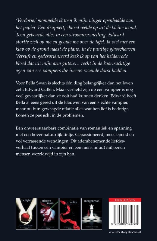 Achterkant van Nieuwe maan