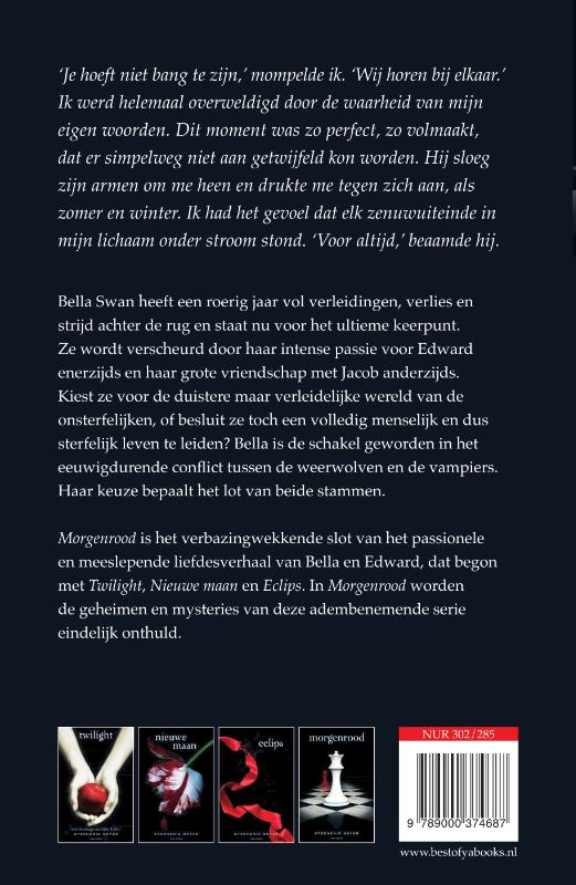 Achterkant van Morgenrood