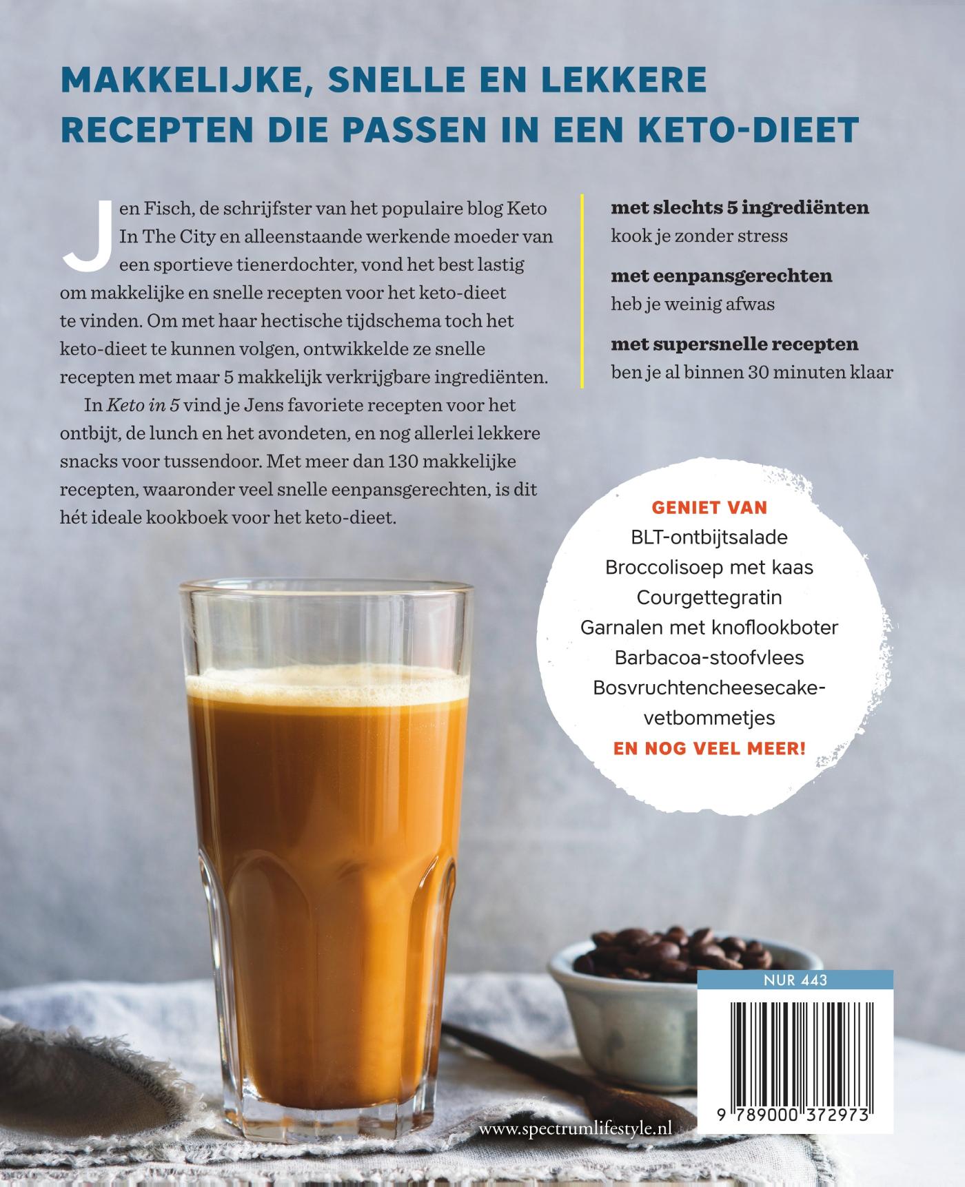 Achterkant van Keto in 5