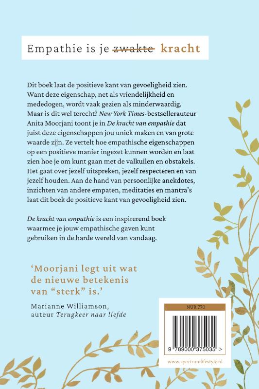 Achterkant van De kracht van empathie