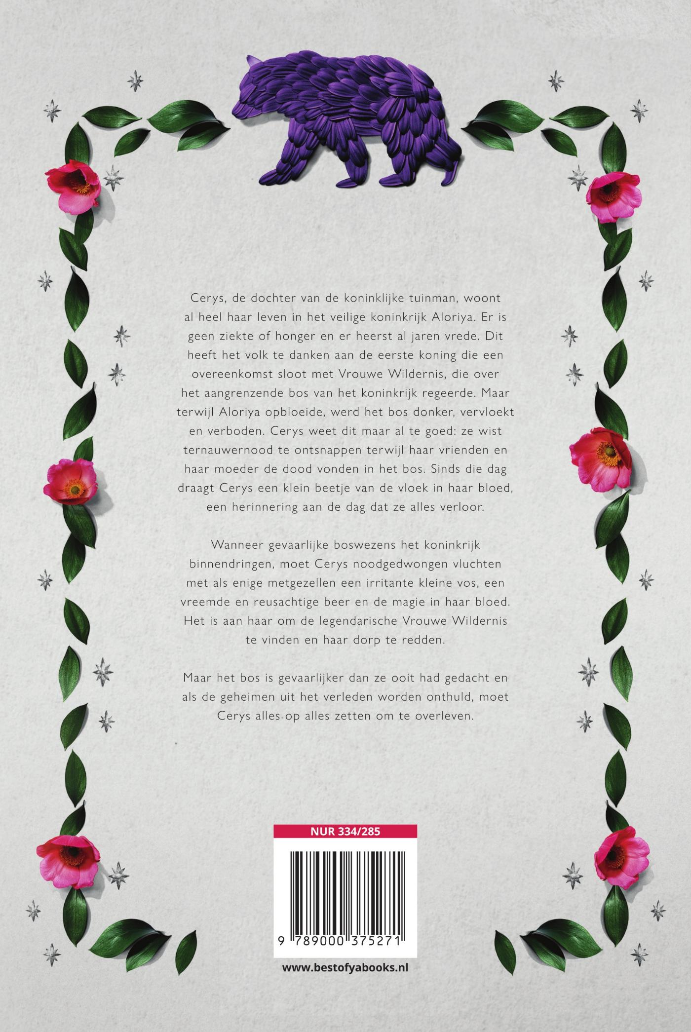 Achterkant van Tussen de beesten en wilde rozen
