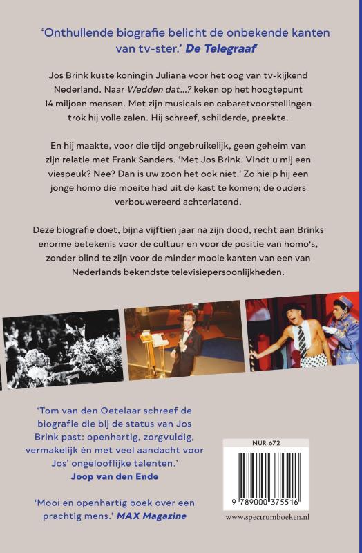 Achterkant van Jos Brink