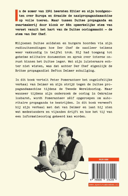 Achterkant van Zo win je een propagandaoorlog