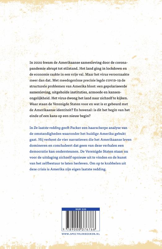 Achterkant van De laatste redding