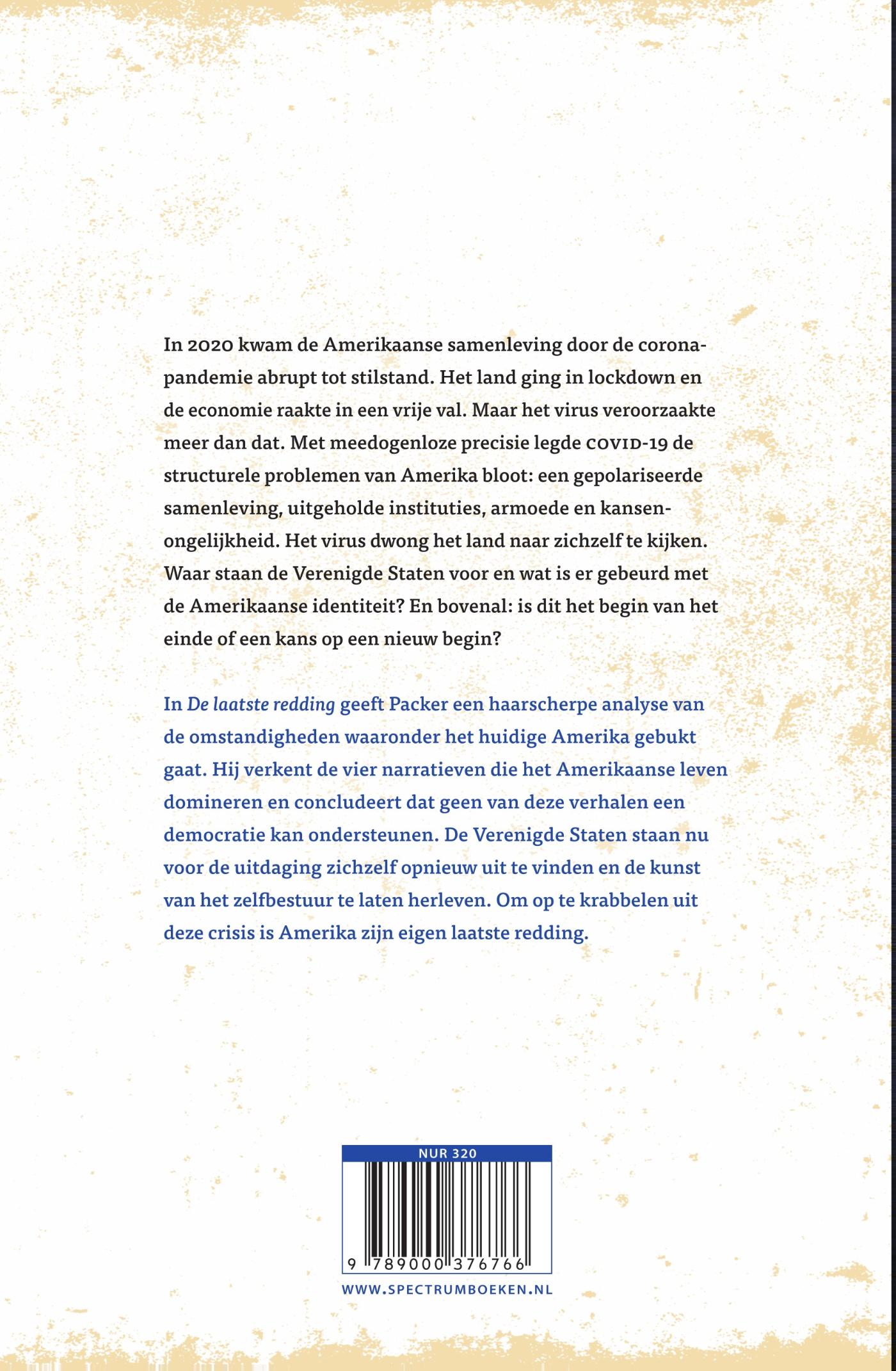 Achterkant van De laatste redding