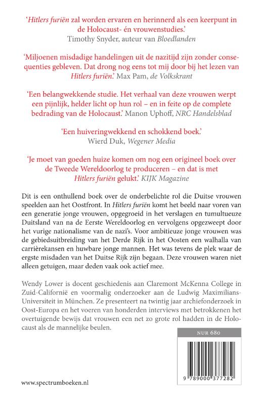 Achterkant van Hitlers furiën