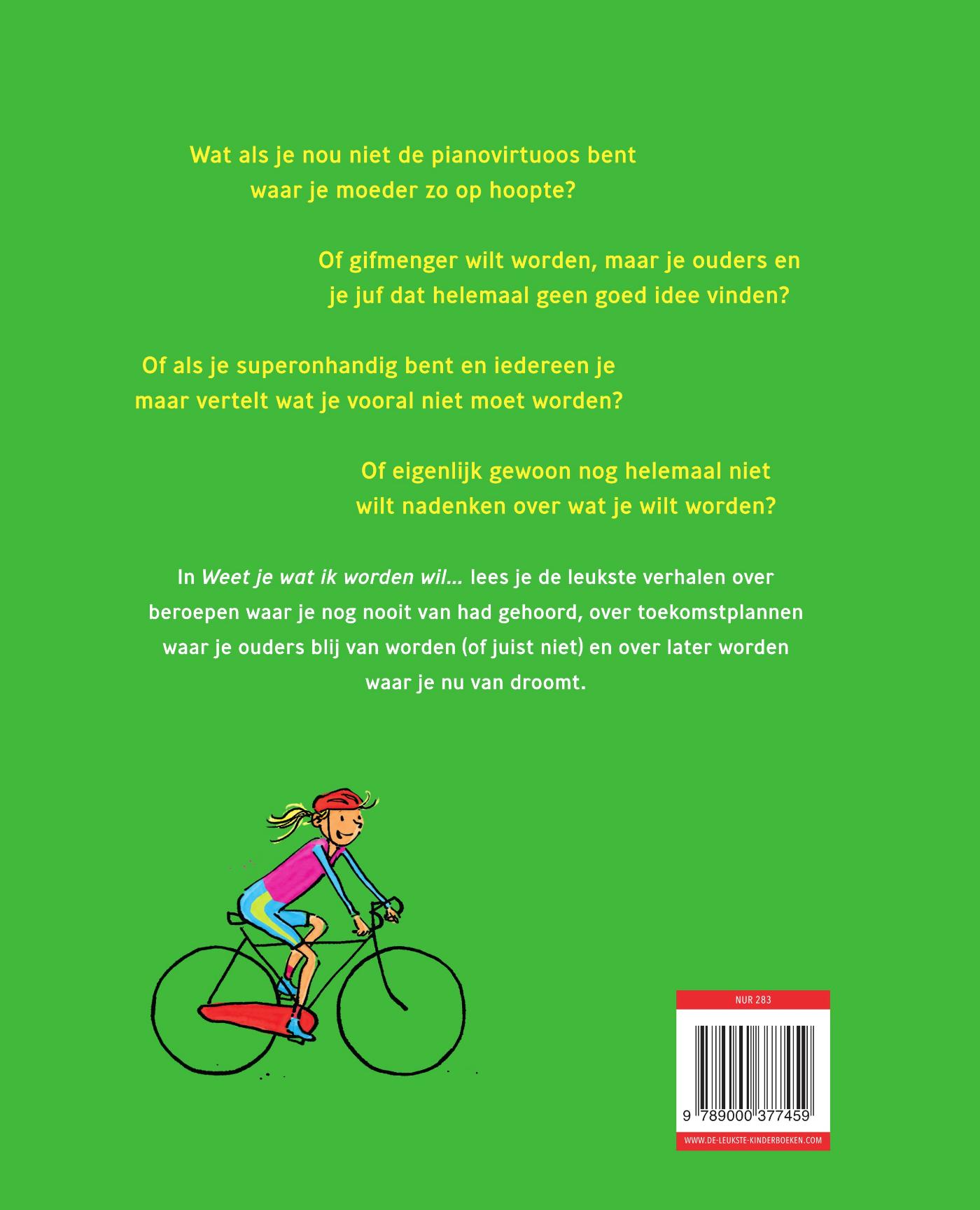 Achterkant van Weet je wat ik worden wil…