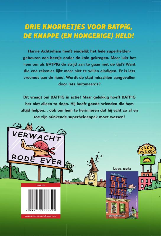Achterkant van Deze big is boss