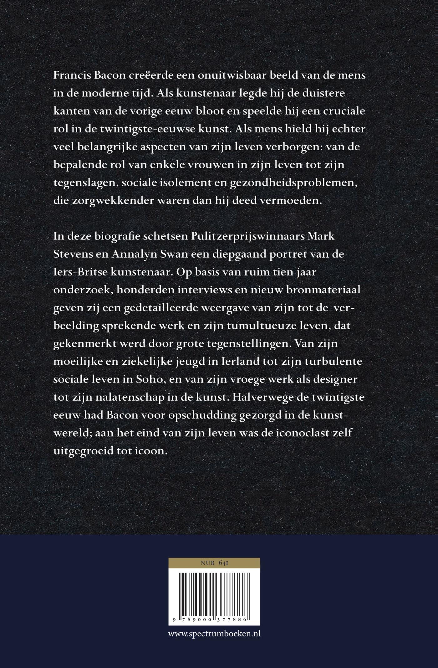 Achterkant van Francis Bacon: Openbaringen