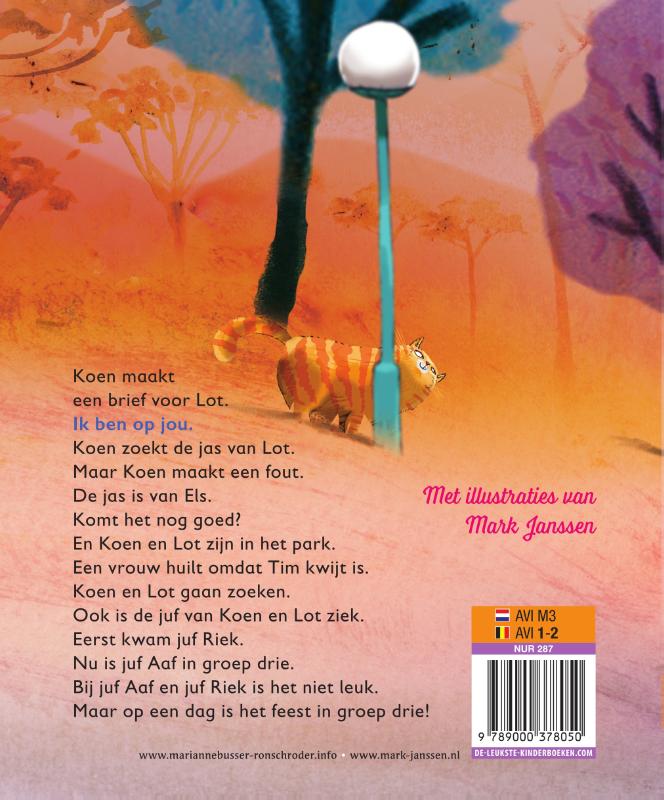 Achterkant van Lees mee met Koen en Lot