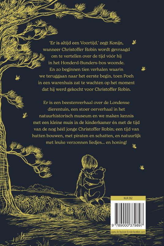Achterkant van Winnie de Poeh - Er was eens een beer