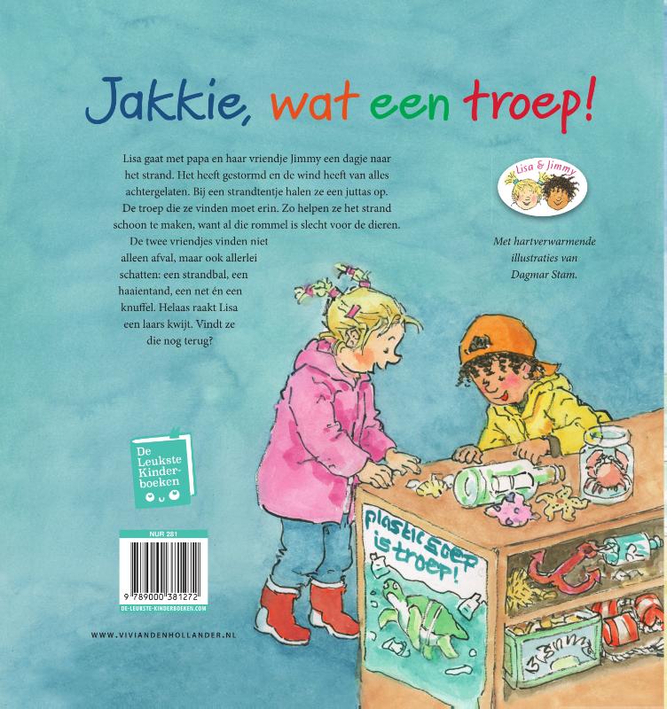 Achterkant van Jakkie, wat een troep!