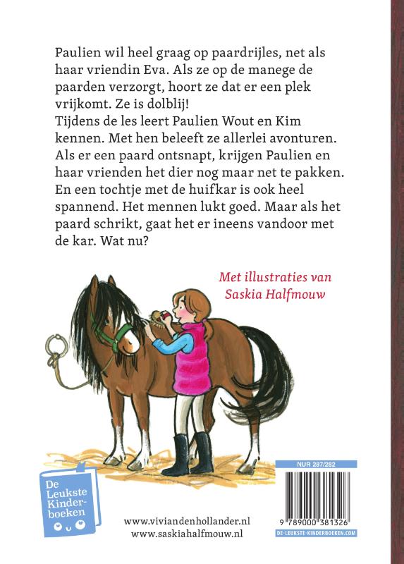 Achterkant van Paardrijden bij De Roskam