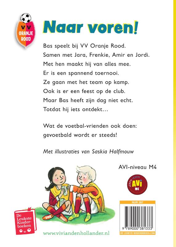 Achterkant van Naar voren!