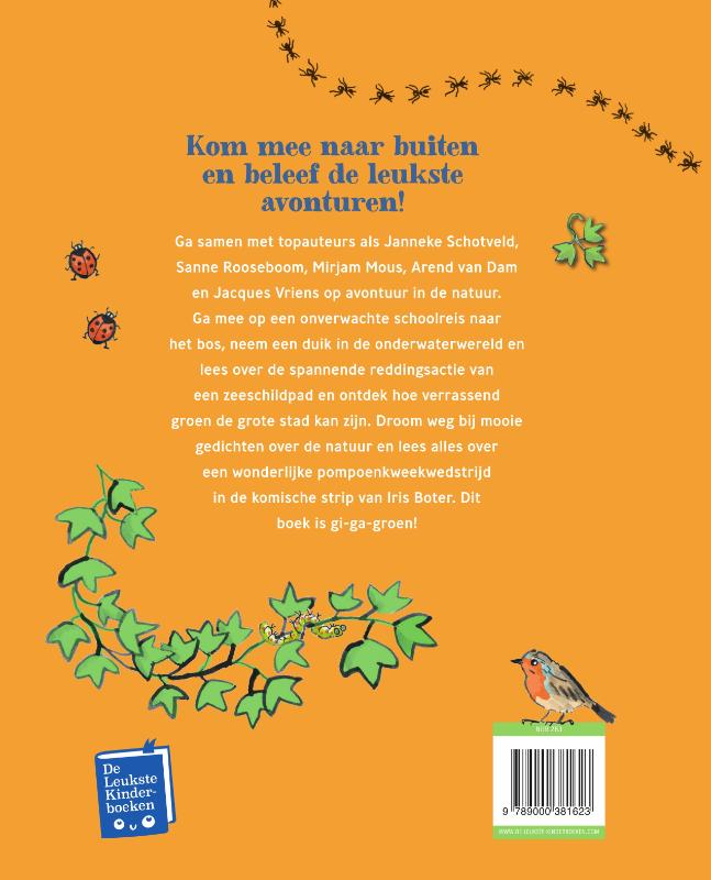 Achterkant van Kom mee naar buiten