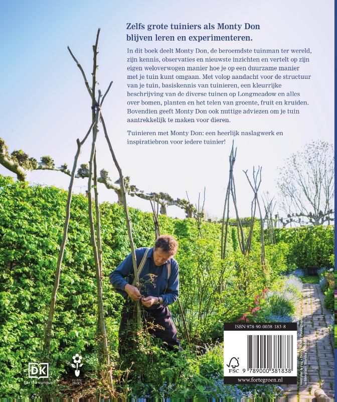 Achterkant van Tuinieren met Monty Don