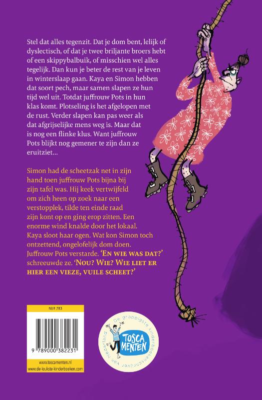 Achterkant van Juffrouw Pots