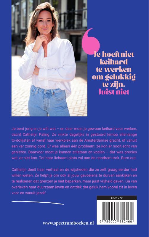 Achterkant van Gewoon knetterhard jezelf zijn