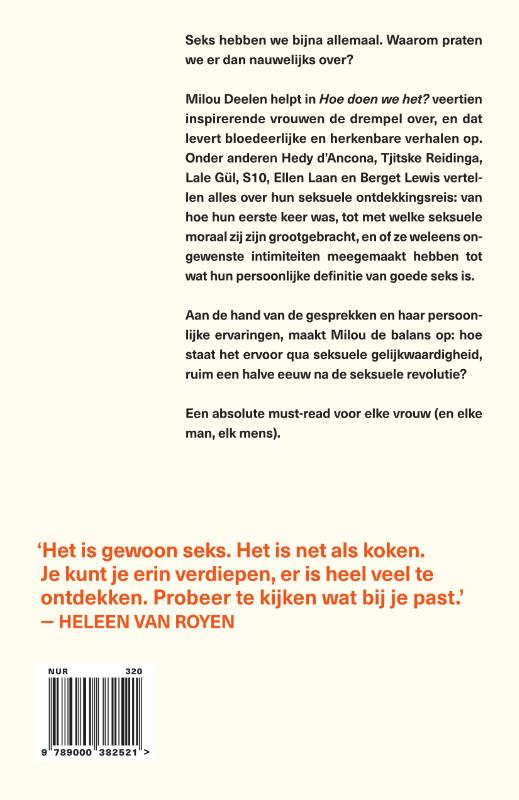 Achterkant van Hoe doen we het?