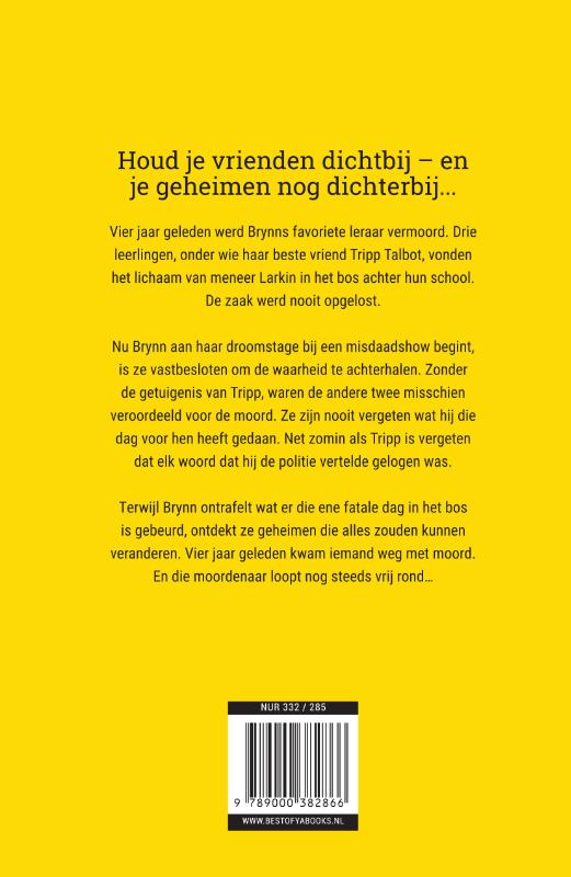 Achterkant van Niets meer te zeggen