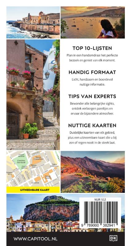 Achterkant van Sicilië