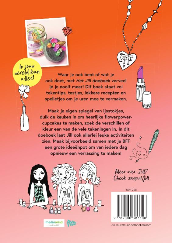 Achterkant van Het Jill doeboek