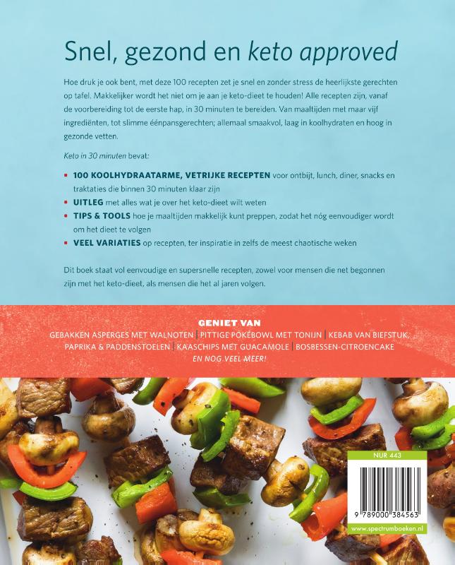 Achterkant van Keto in 30 minuten