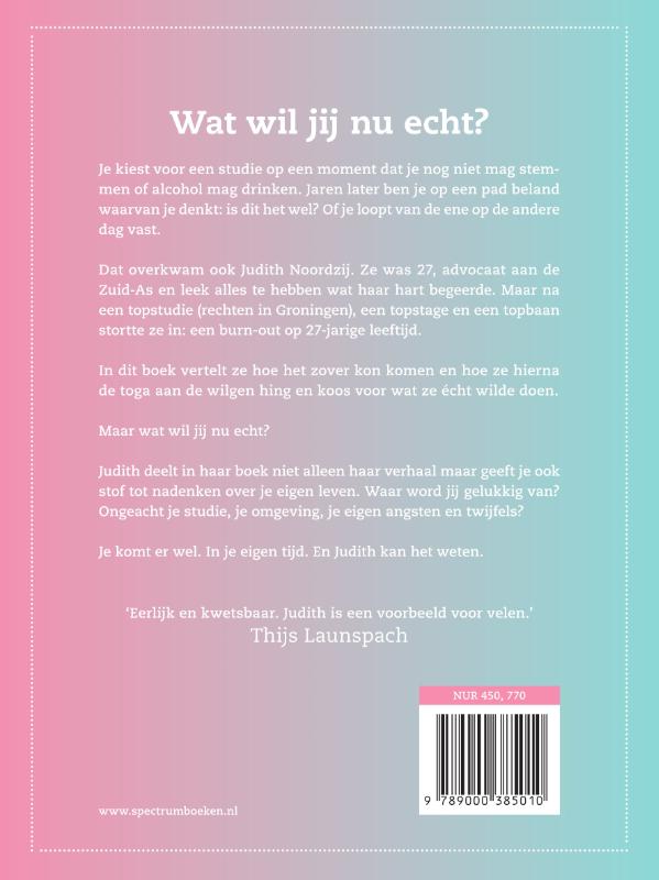 Achterkant van Ik was advocaat. Nu ben ik mezelf