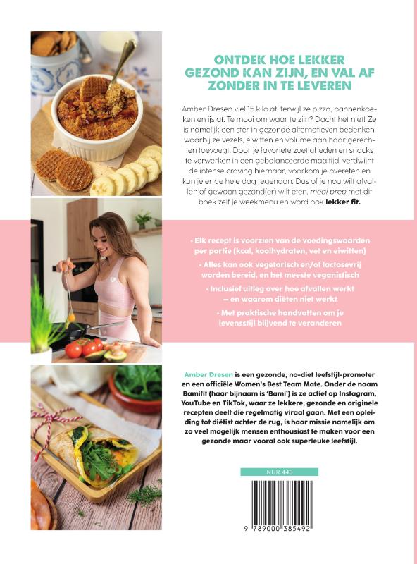 Achterkant van Lekker fit