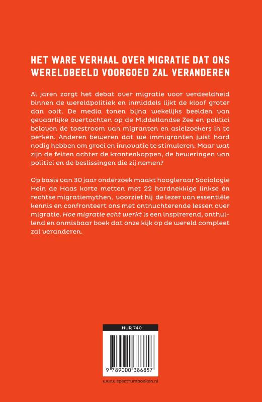 Achterkant van Hoe migratie echt werkt