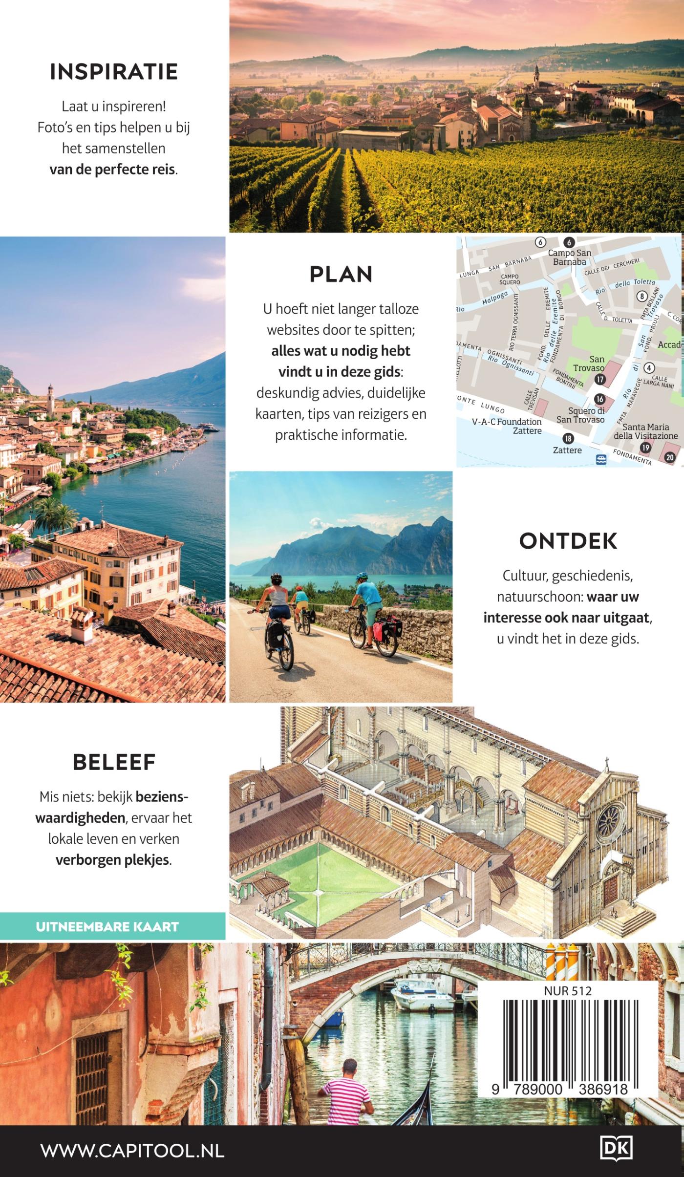 Achterkant van Venetië en Veneto