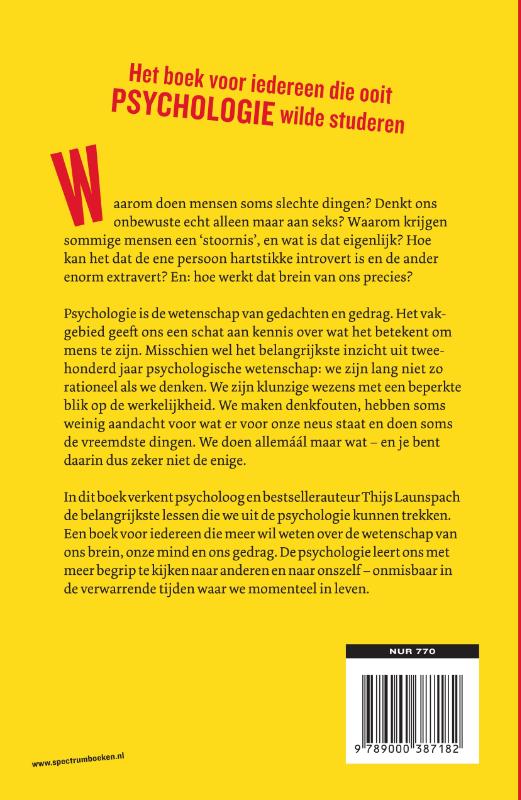 Achterkant van We doen allemaal maar wat