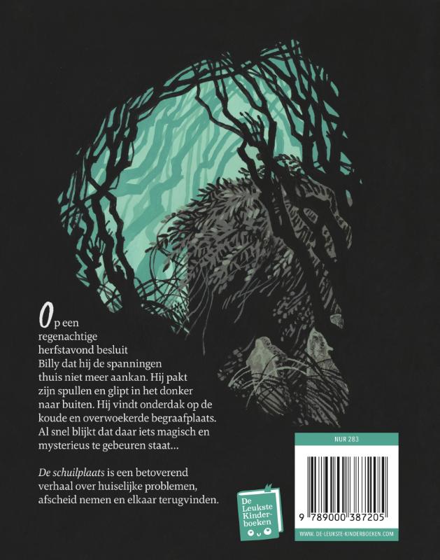 Achterkant van De schuilplaats