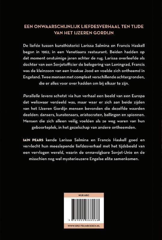 Achterkant van Parallelle levens