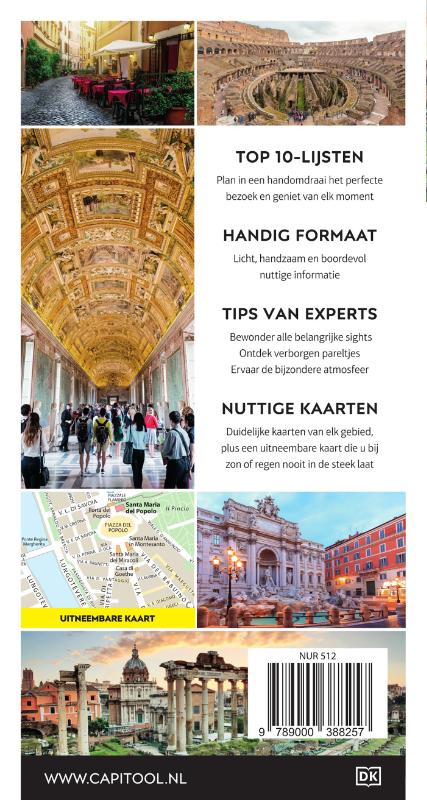 Achterkant van Rome