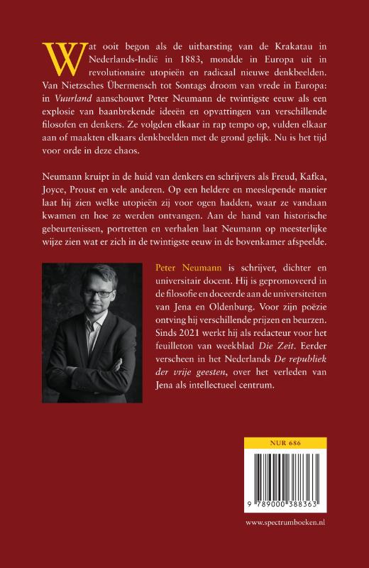 Achterkant van Vuurland